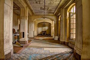 Флизелинов фототапет камина със стара стена 375 x 250 см
