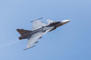 Флизелинов фототапет изтребител gripen самолет 375 x 250 см