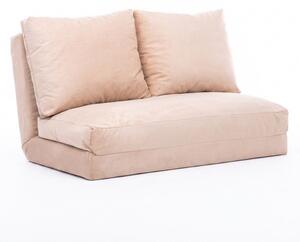 Кремав разтегателен диван 120 cm Taida – Balcab Home