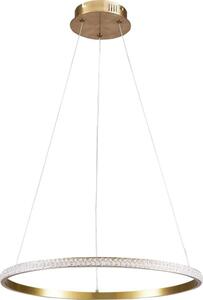 LED полилей на кабел DIANA LED/25W/230V 4000K Ø 50 см златист
