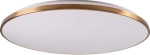 LED плафон с възможност за димиране KERN LED/80W/230V, диаметър 80 см, златист + дистанционно управление