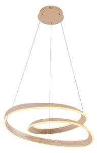 LED полилей на кабел GLOW LED/75W/230V 4000K pr. 60 cm златен