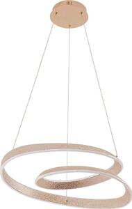 LED полилей на кабел GLOW LED/75W/230V 4000K pr. 60 cm златен