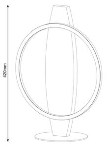 LED настолна лампа MELISA LED/10W/230V от бор