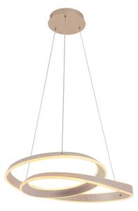 LED полилей на кабел GLOW LED/75W/230V 4000K pr. 60 cm златен