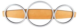 LED таванно осветително тяло MELISA LED/28W/230V 26,5x70 cm бор