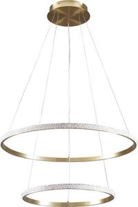 LED полилей на кабел DIANA LED/44W/230V 4000K диаметър 59 см златист