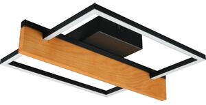LED таванно осветително тяло LARYSA LED/11,5W/230V 35x45 cm в цвят бор