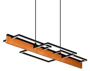 LED полилей на кабел LARYSA LED/35W/230V, борова дървесина