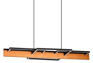 LED полилей на кабел LARYSA LED/35W/230V, борова дървесина