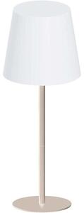 LED RGB димируема сензорна настолна лампа LUCIA, LED/2W/5V, 3600 mAh, IP44, бежова