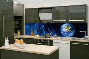 Фототапет за кухня - изглед към земята 260 x 60 см