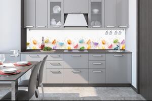 Фототапет за кухня - макарони 260 x 60 см