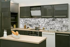 Фототапет за кухня - текстура на стената 260 x 60 см