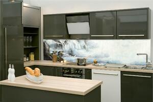 Фототапет за кухня - картина на водопад 260 x 60 см