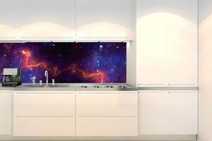 Фототапет за кухня - цветна галактика 180 x 60 см