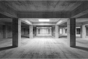 Флизелинов фототапет 3d индустриално хале 375 x 250 см