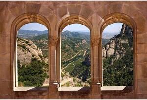 Флизелинов фототапет сводест прозорец 375 x 250 см