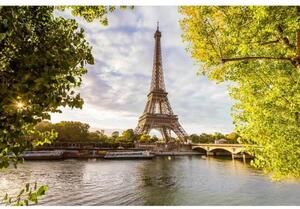 Флизелинов фототапет сена в париж 375 x 250 см