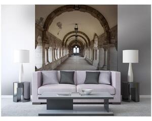 Флизелинов фототапет 3d древен коридор 225 x 250 см