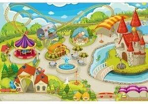 Флизелинов фототапет увеселителен парк 375 x 250 см