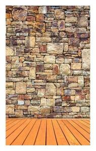 Флизелинов фототапет каменна стена 150 x 250 см