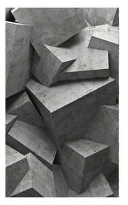 Флизелинов фототапет 3d бетонни блокове 150 x 250 см