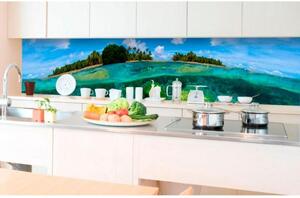 Фототапет за кухня - коралов риф 350 x 60 см