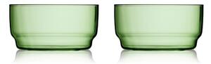 Зелени стъклени купички в комплект от 2 бр. 500 ml Torino – Lyngby Glas