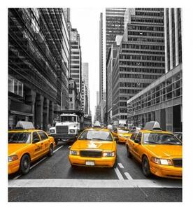 Флизелинов фототапет такси в града 225 x 250 см