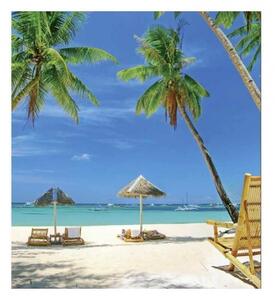 Флизелинов фототапет тропически плаж 225 x 250 см
