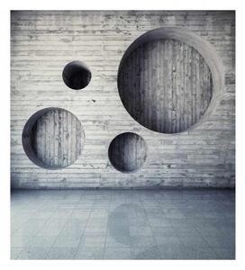 Флизелинов фототапет 3d геометричен фон 225 x 250 см