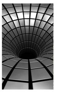 Флизелинов фототапет 3d сребърна бездна 150 x 250 см