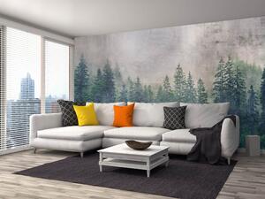Флизелинов фототапет абстрактна гора 375 x 250 см