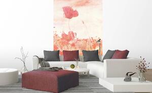 Флизелинов фототапет абстрактни макове 150 x 250 см