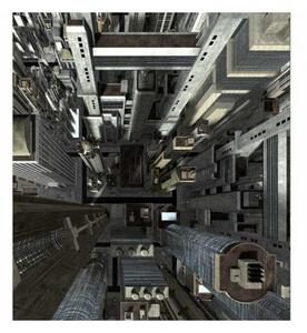 Флизелинов фототапет небостъргачи 225 x 250 см