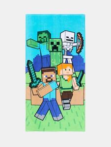 Sinsay - Памучна кърпа за баня Minecraft - многоцветен