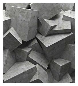 Флизелинов фототапет 3d бетонни блокове 225 x 250 см