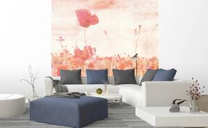 Флизелинов фототапет абстрактни макове 225 x 250 см