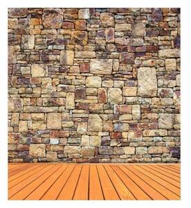 Флизелинов фототапет каменна стена 225 x 250 см