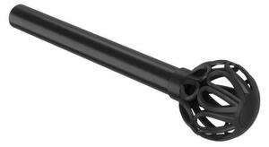 UMBRA Телескопичен корниз - ARIA PIN-POINT - цвят черен мат - размер - 107-305 см