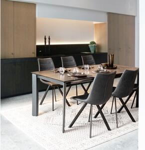 BIZZOTTO ТРАПЕЗНА МАСА BRIVA 160-220X90X76 СИВА