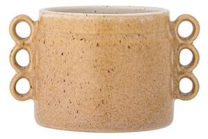 Глинено ръчно рисувано покритие за кашпа ø 15 cm Souri – Bloomingville