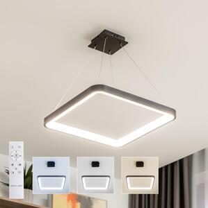 Brilagi - димируем LED полилей на кабел FALCON SLIM LED/50W/230V 50x50 cm черен + дистанционно управление