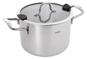 Гърне от неръждаема стомана с капак 4,6 l Venice – Orion