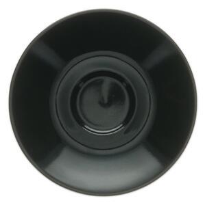 Черна порцеланова чинийка ø 12,5 cm Barista – BonBistro