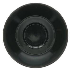 Черна порцеланова чинийка ø 15,5 cm Barista – BonBistro