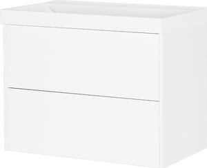 Бял матов стенен шкаф за мивка 81x65 cm Bodera – Germania