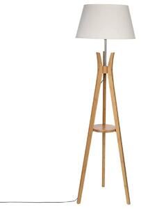 Лампион atmosphera Kalo, Бамбук, Бял, 156 cm
