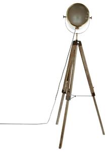 Лампион atmosphera Ebor, Метал и Дърво, Бронзов, 152 cm